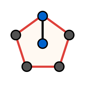 정다각형 : 중심과 한 점